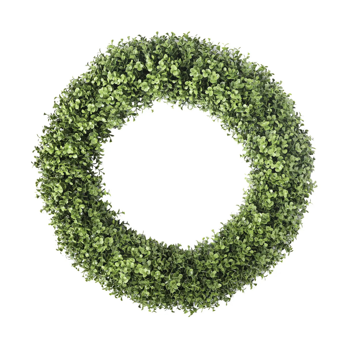 24" Everlux UV Round Boxwood Wreath