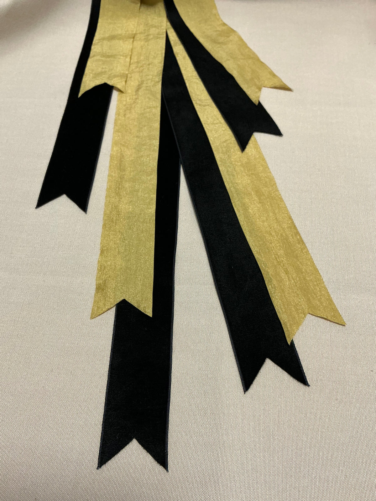 Antique/Matte Gold + Classic Black Woven Velvet