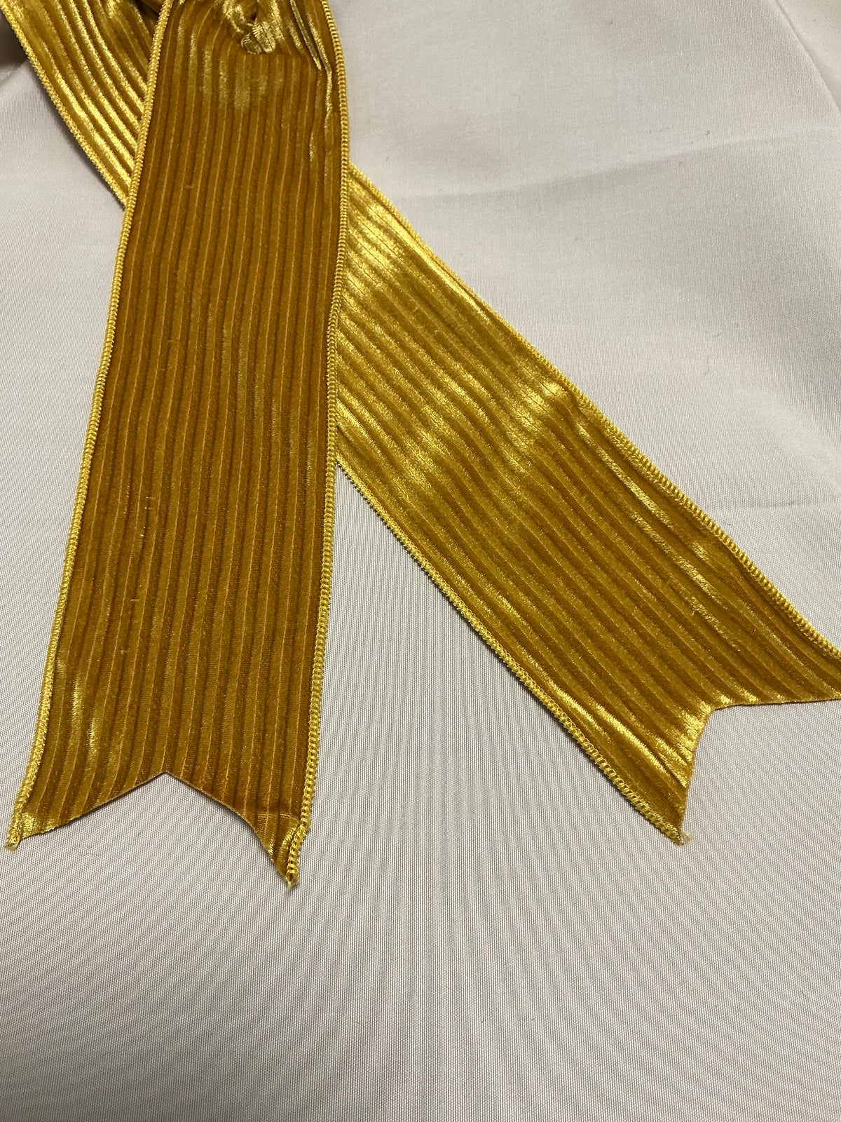 Stripe Gold Velvet