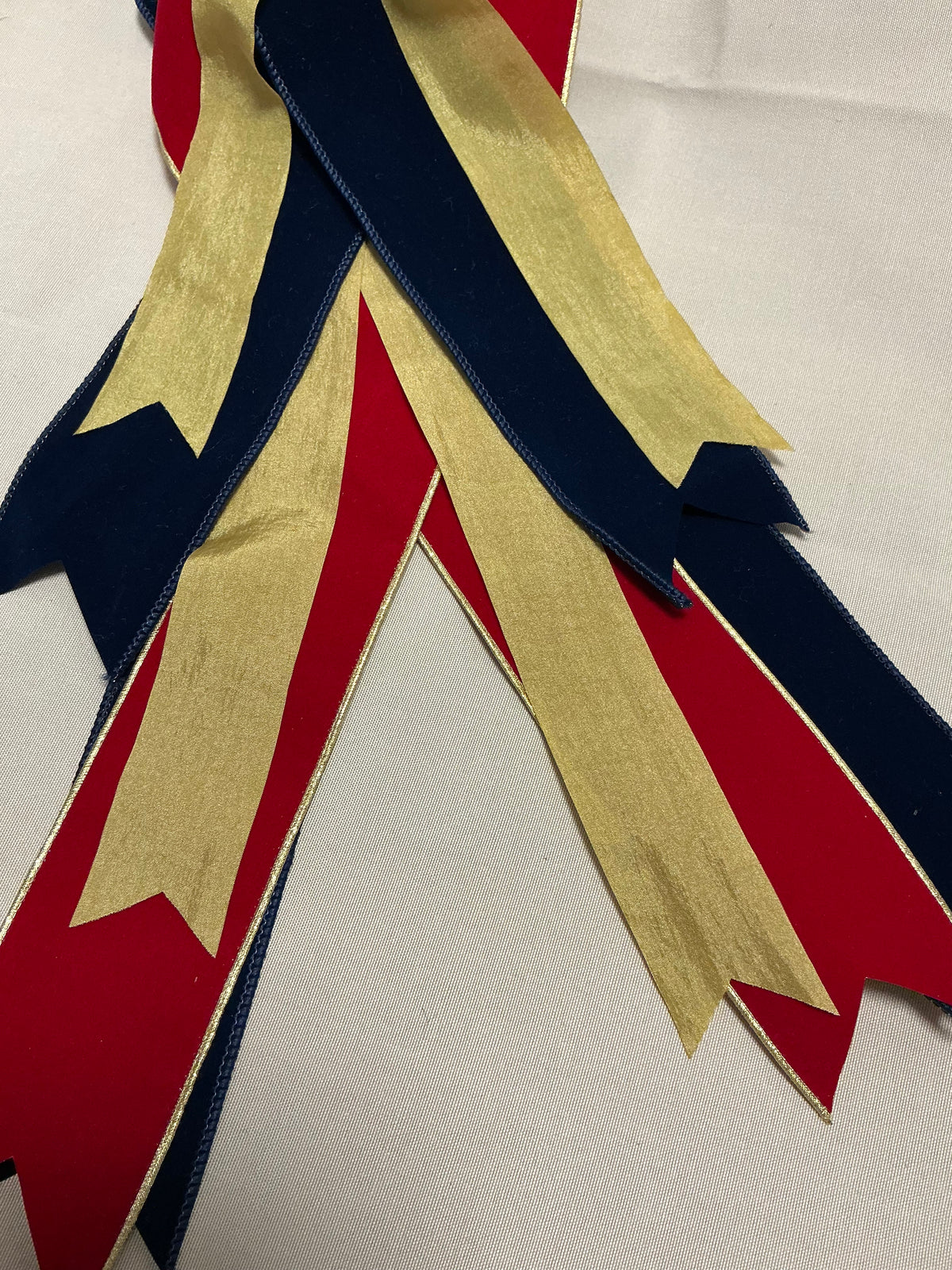 Red Velvet with Gold Edge + Antique/Matte Gold + Navy Velvet
