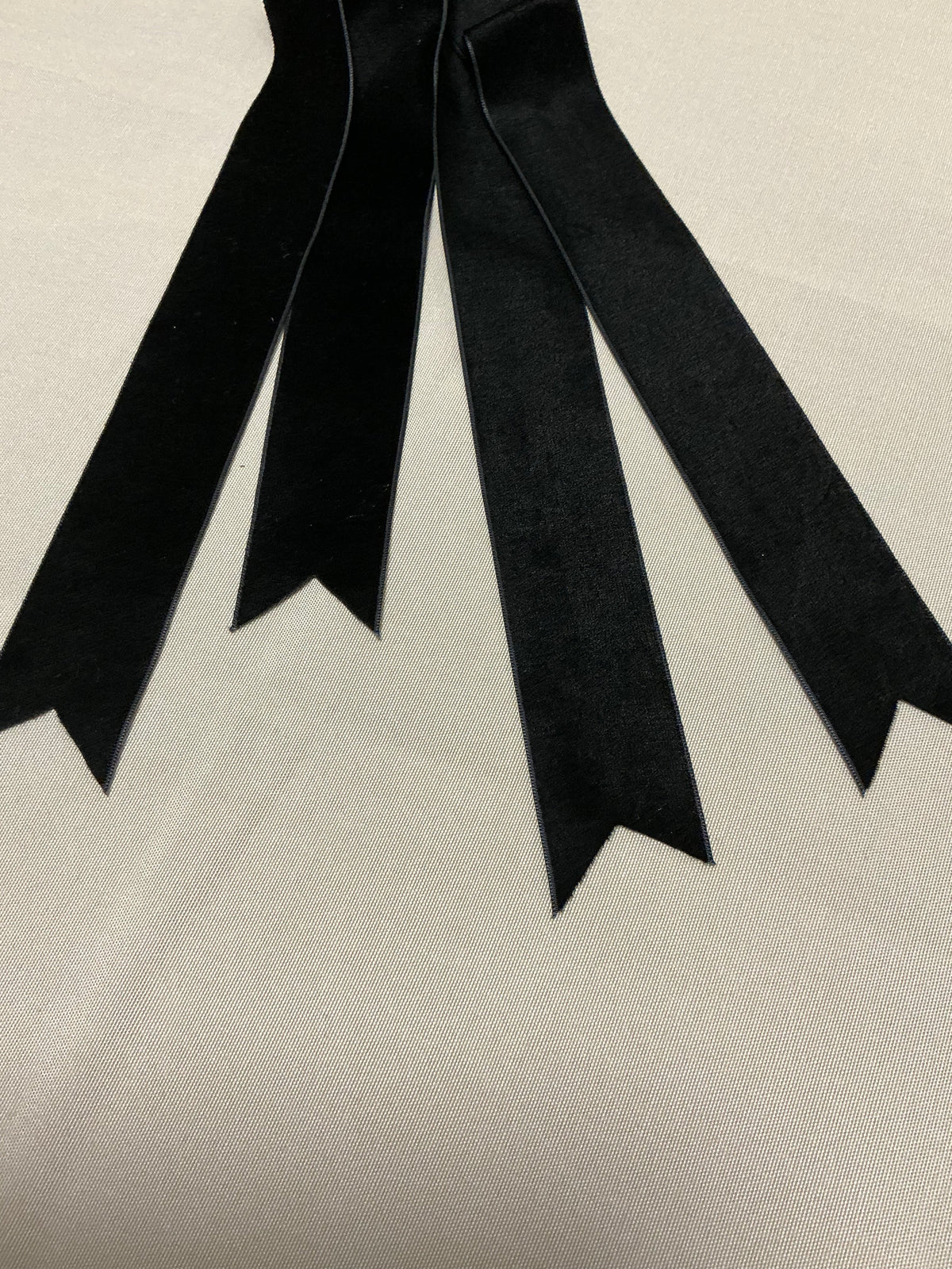 Classic Black Woven Velvet